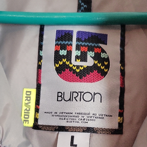 Burton Multicolor Knit Pattern Jacket - Picture 2 of 9